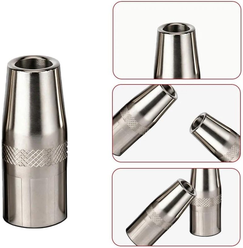 Hasweld 5-PK MIG Gun Nozzle KP2742-1-50F 1/2 fits Lincoln Magnum PRO 250L 300L 250A / 350A guns part - Image 4